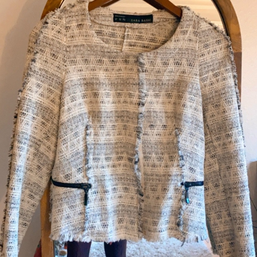 Zara Button Up Blazer